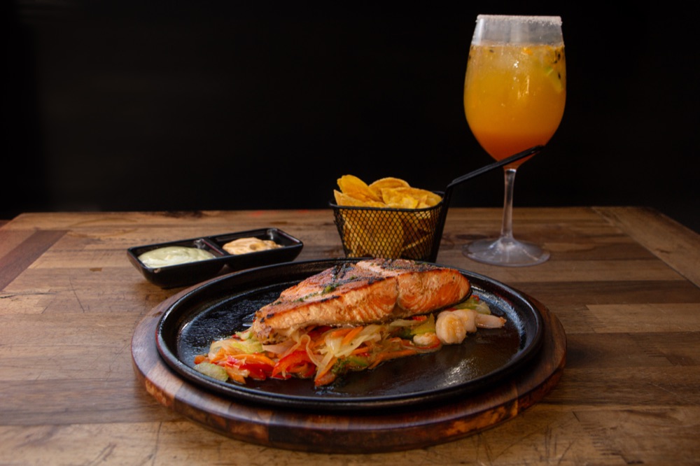 Salmón a la parrilla